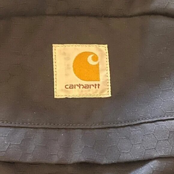Carhartt WIP Leon Backpack Black  Streetwear Casual Everyday Bag preowned - Picture 2 of 13